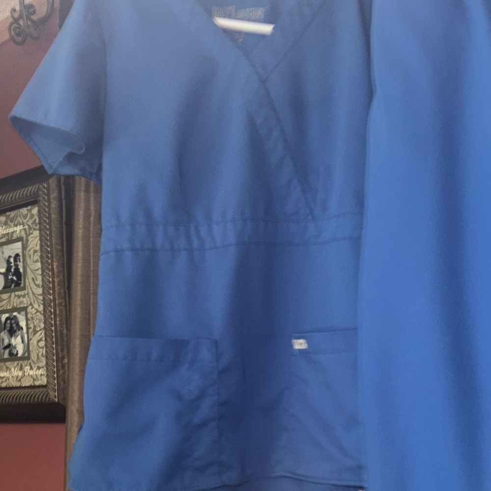 Blue Scrub Set - Picture 2 of 6